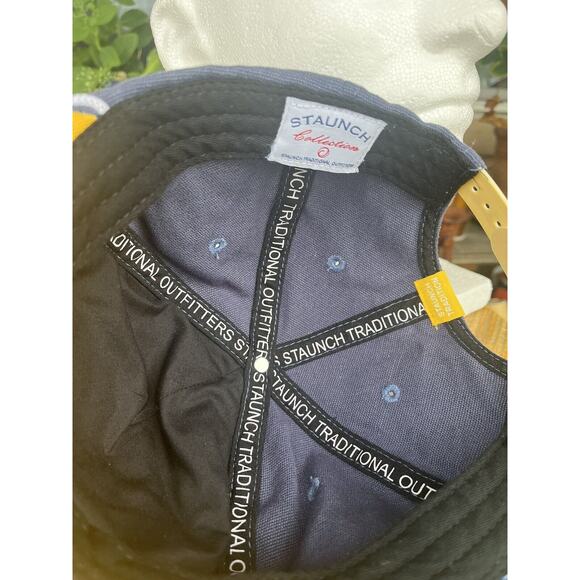 Staunch Traditional Outfitters Hinterland Patch Hat Blue Roped Snapback GUC - Picture 8 of 9